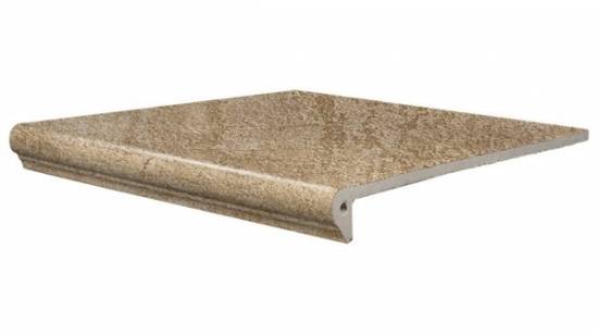 Клинкерная ступень фронтальная Bremen Beige SDS 310x320x25/10 мм