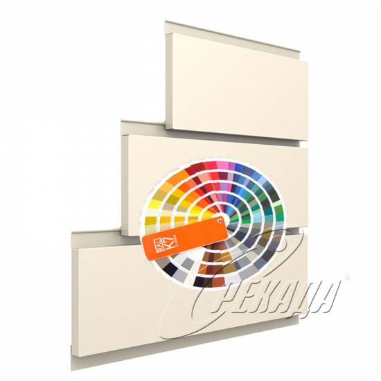 Линеарные панели для вентфасада - Цвет RAL закрытый торец