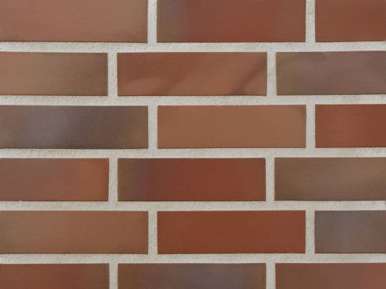 Клинкерная фасадная плитка Stroeher Keravette 316 patrizierrot ofenbunt, арт. 2110, NF11 240x71x11 мм