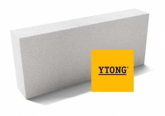 Газобетонные блоки Ytong D500 625х250х100 мм