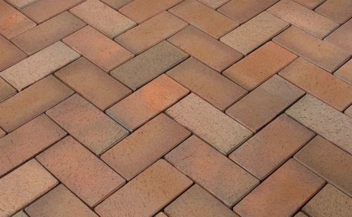Тротуарная клинкерная брусчатка Wienerberger Penter Saale, 200x100x52 мм